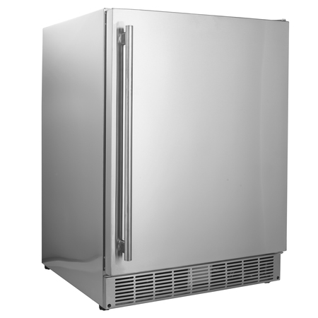 Maxx Ice Refrigerator 5 cu.ft., Outdoor, Stainless Steel MCR5U-O